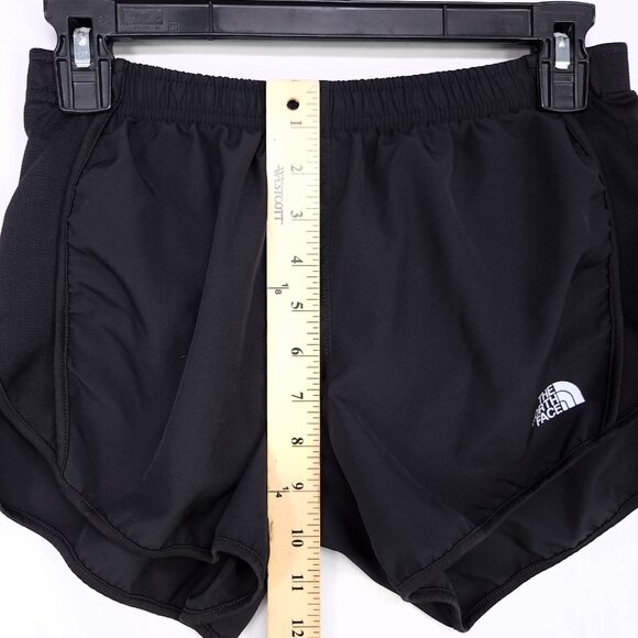 North Face Running Shorts Womens Small Lightweight Outdoor Flashdry Black - Picture 7 of 12